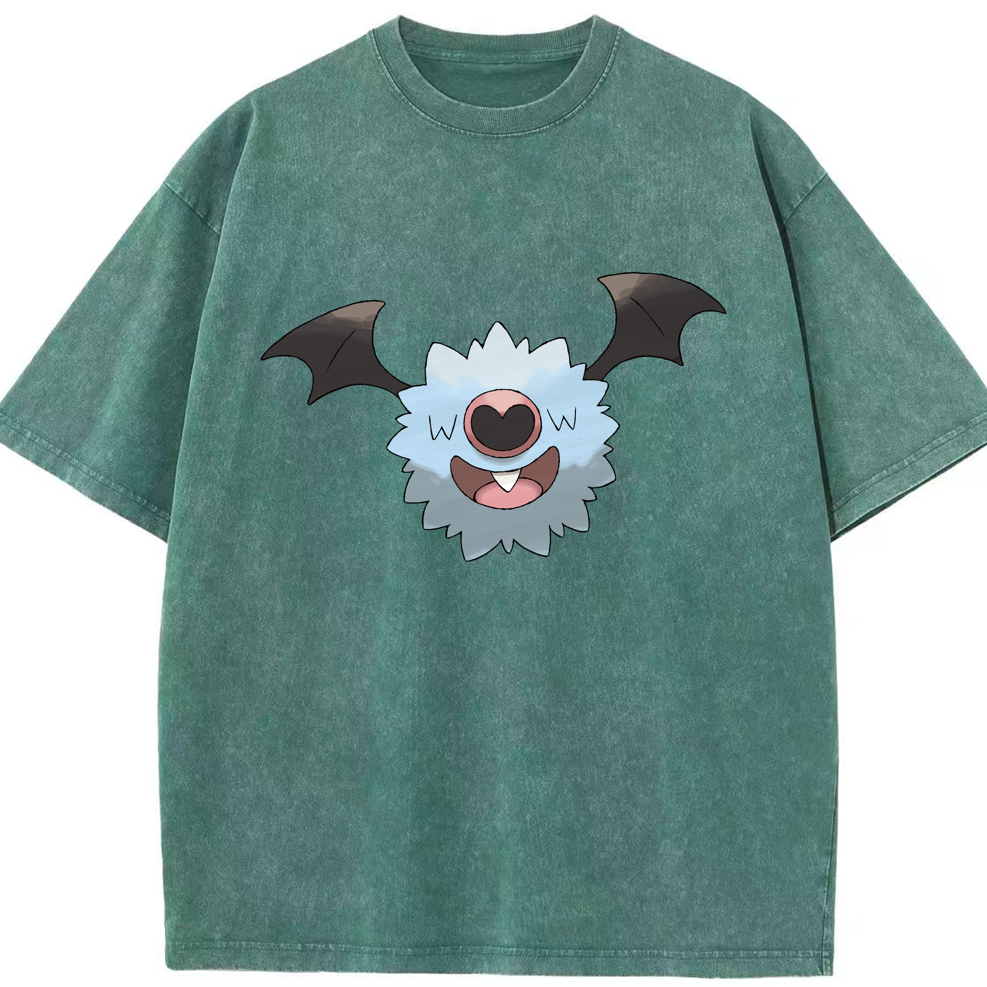 （画像用） ポケットモンスター Pokémon 綿100% ヴィンテージ風 半袖Tシャツ（フロントプリント）